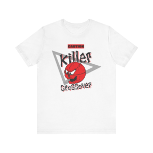 Killer Crossover Tee With Black Hazzardous Sports Gear Logo -  Short Sleeve Shirts, Sports Apparel